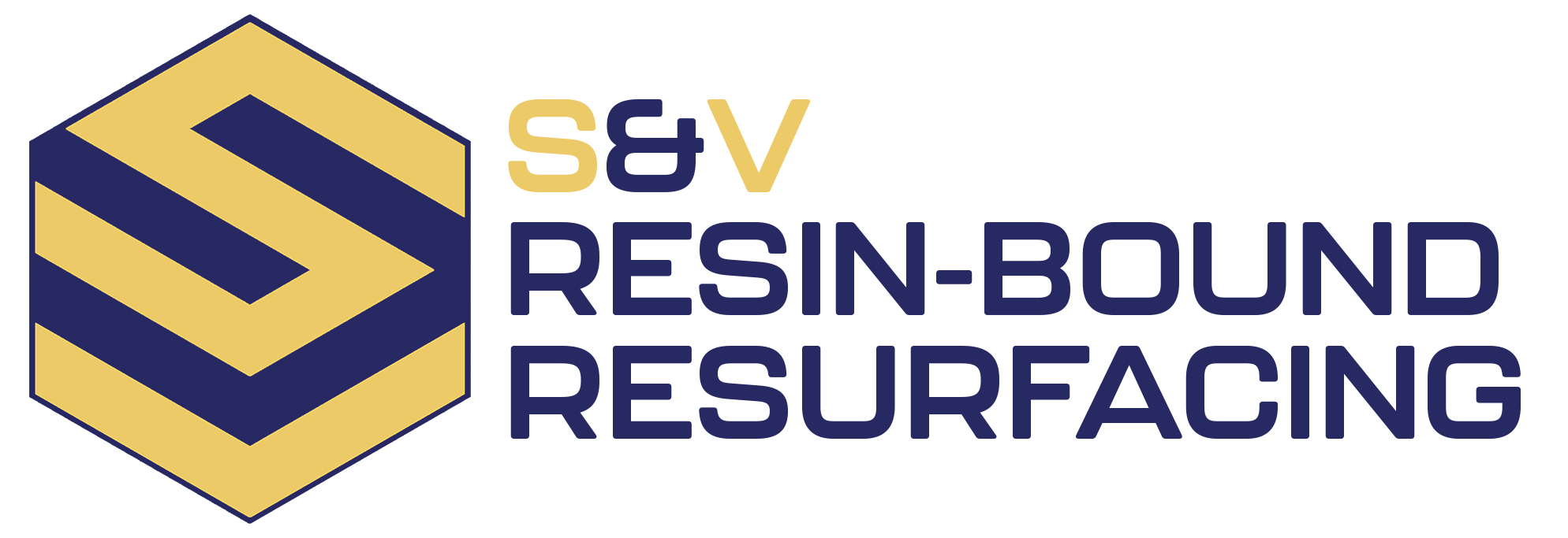 S&V Resin-Bound Resurfacing logo